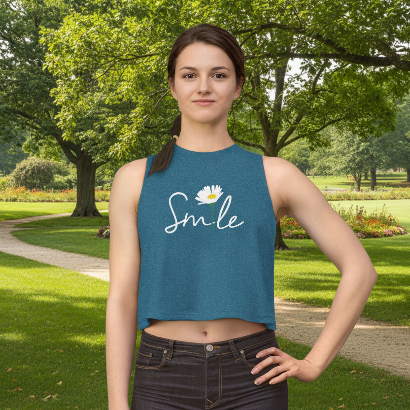 Smile Daisy Crop Top