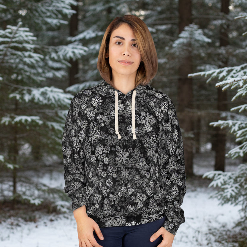 Midnight Snowflakes Hoodie