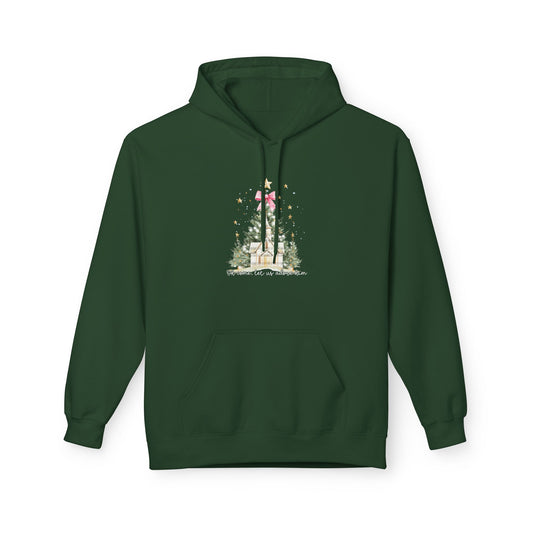 Oh Come Let Us Adore Him Adult Hoodie