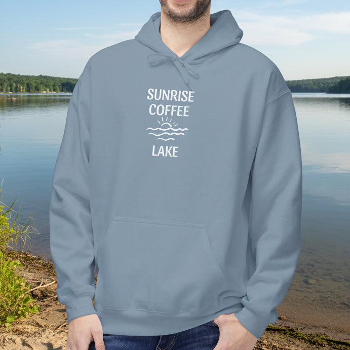 Sunrise Coffee Lake Hoodie