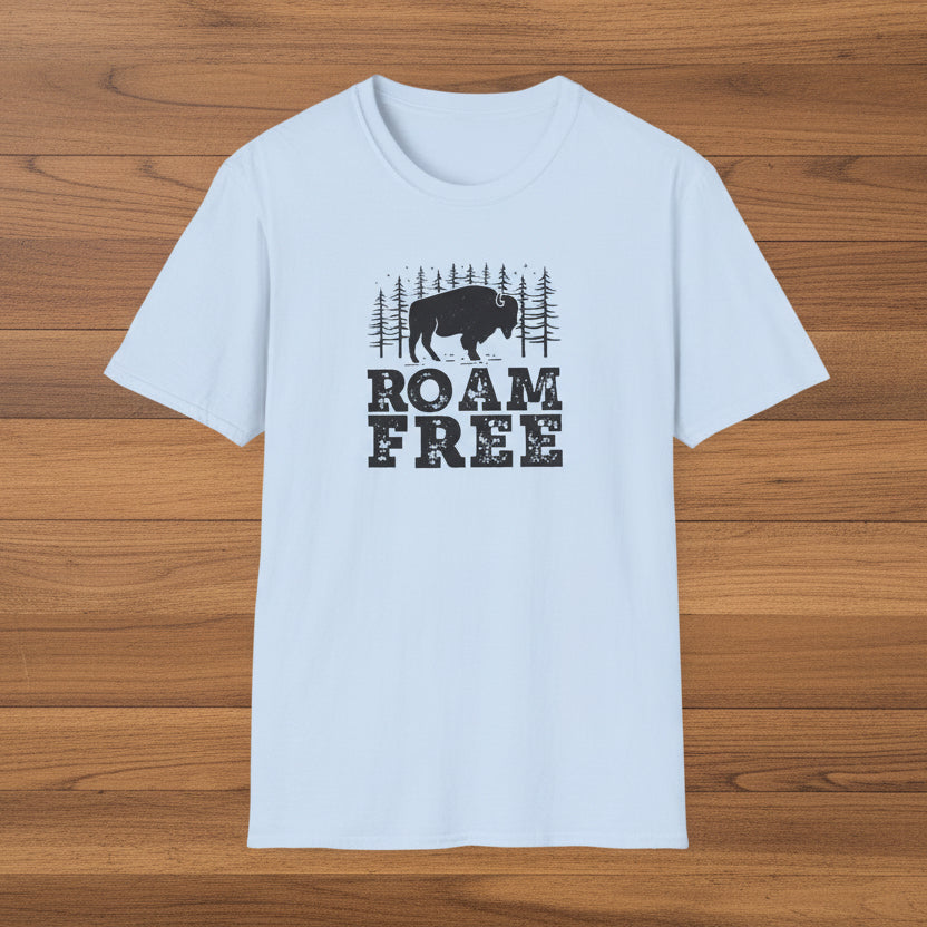 Roam Free Bison T-Shirt
