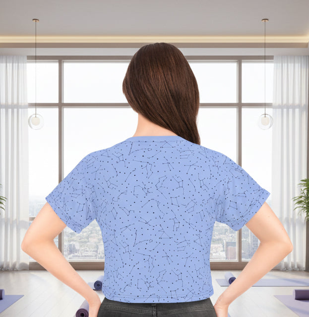 Constellation Crop Top T-Shirt