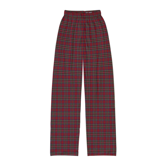 Kids Christmas Eve Plaid Pajama Pants