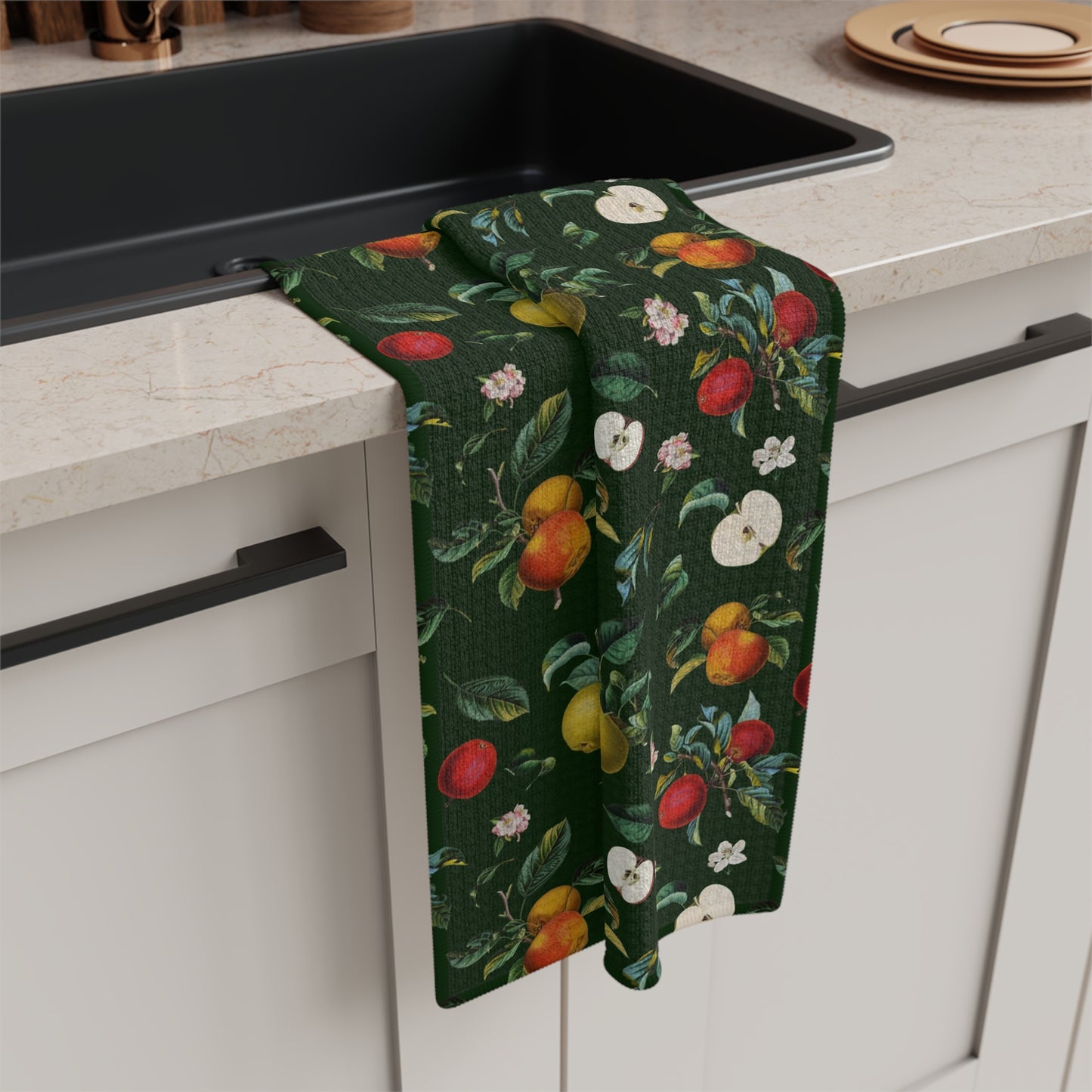 Apple Blossom Microfiber Kitchen Towel