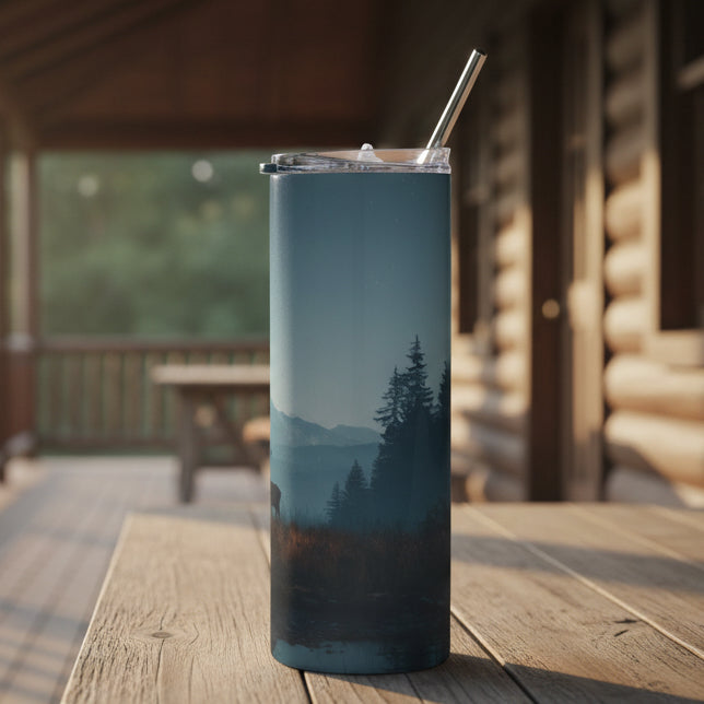 Moonlit Wilderness 20oz Stainless Steel Tumbler