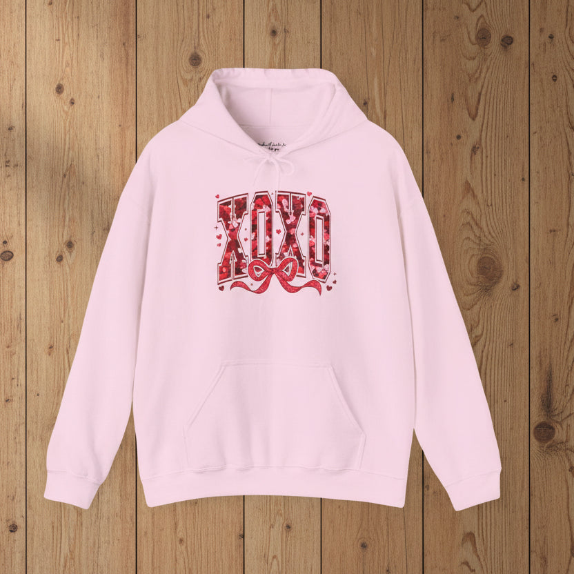 XOXO Valentine Bow Hoodie