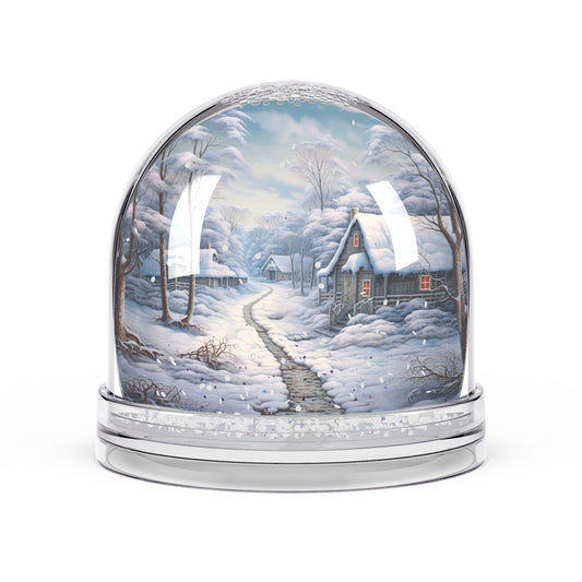 Winter Path Snow Globe - Create Your Own Winter Wonderland