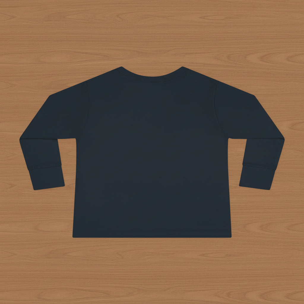 Little Red Monster Toddler Long Sleeve Tee