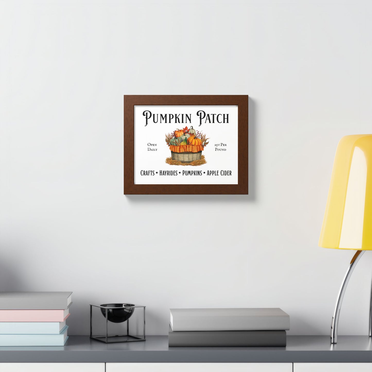 Pumpkin Patch – Autumn Harvest Wall Art