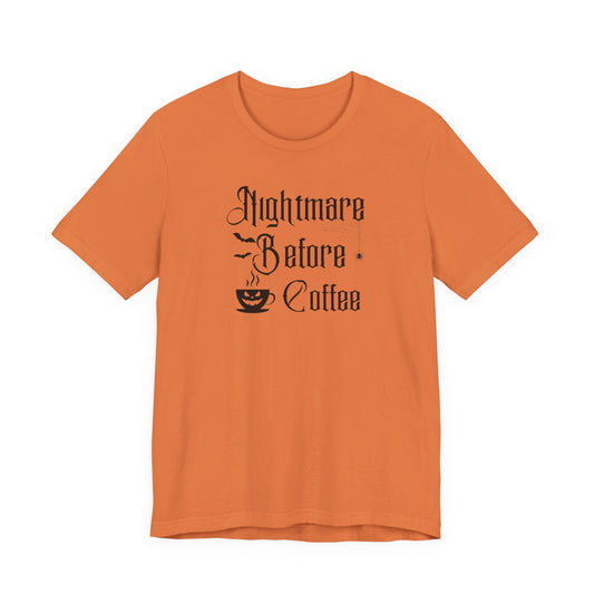 Nightmare Before Coffee Halloween T-Shirt