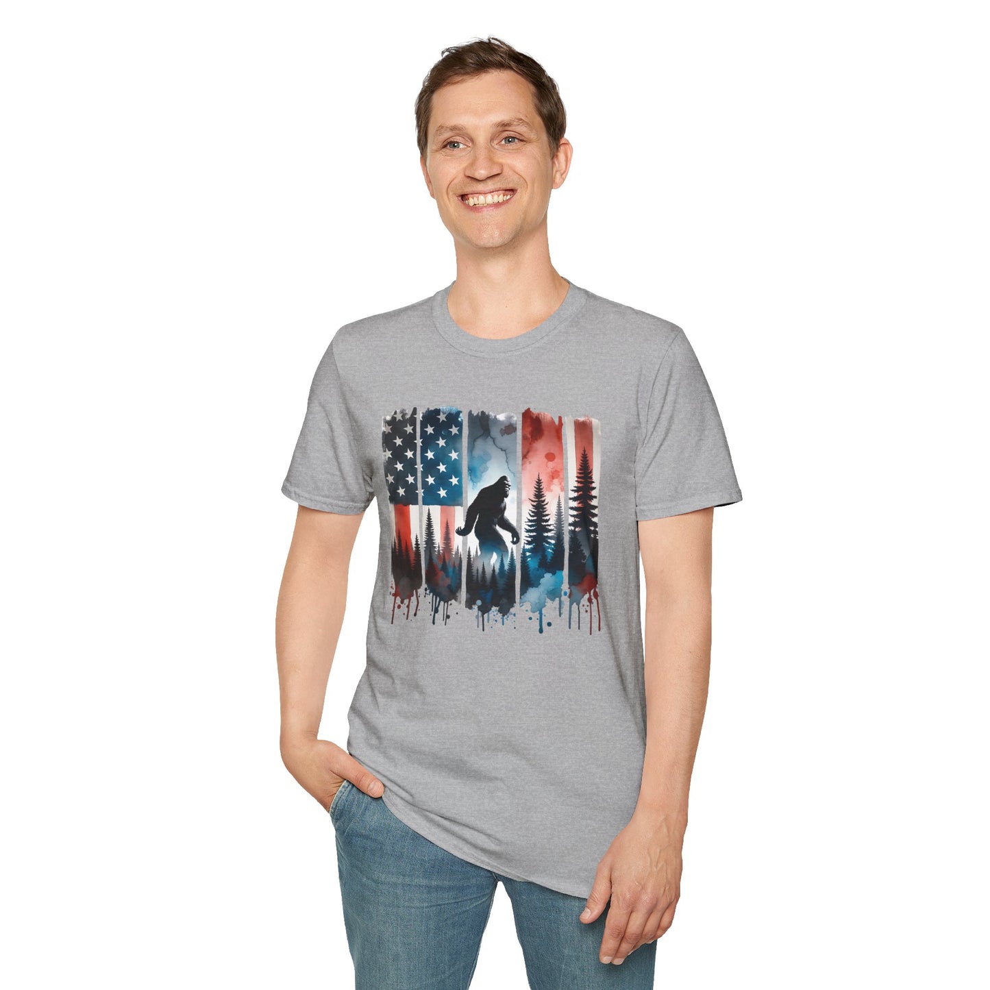 Bigfoot Flag T-Shirt