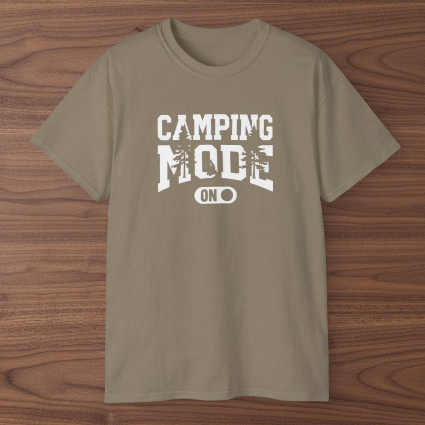 Camping Mode On T-Shirt
