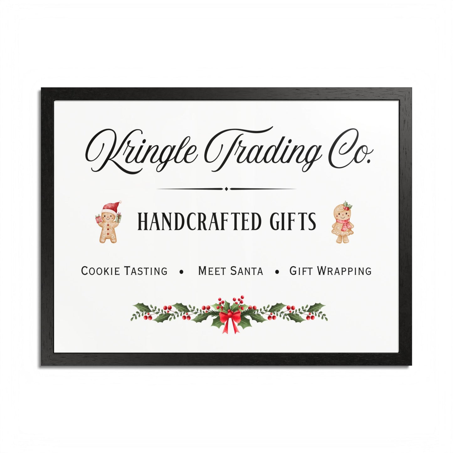 Kringle Trading Company Framed Wall Art