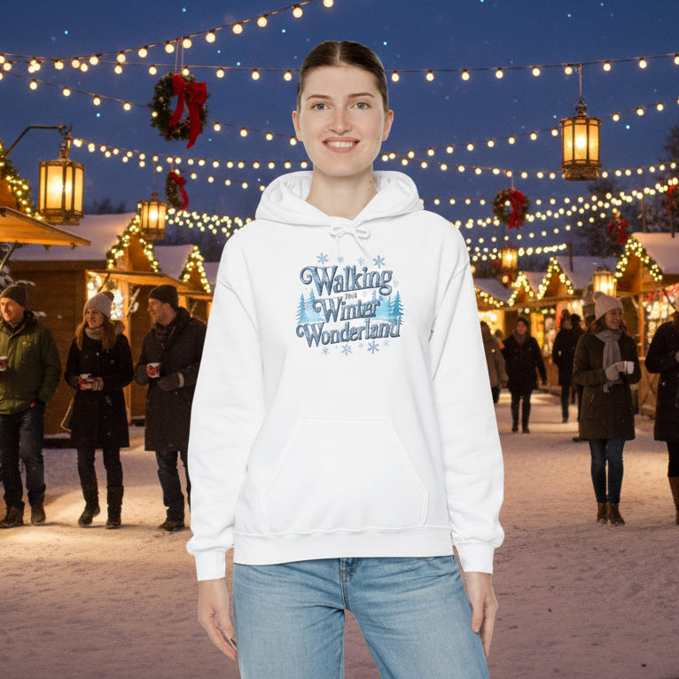 Walking in a Winter Wonderland Hoodie