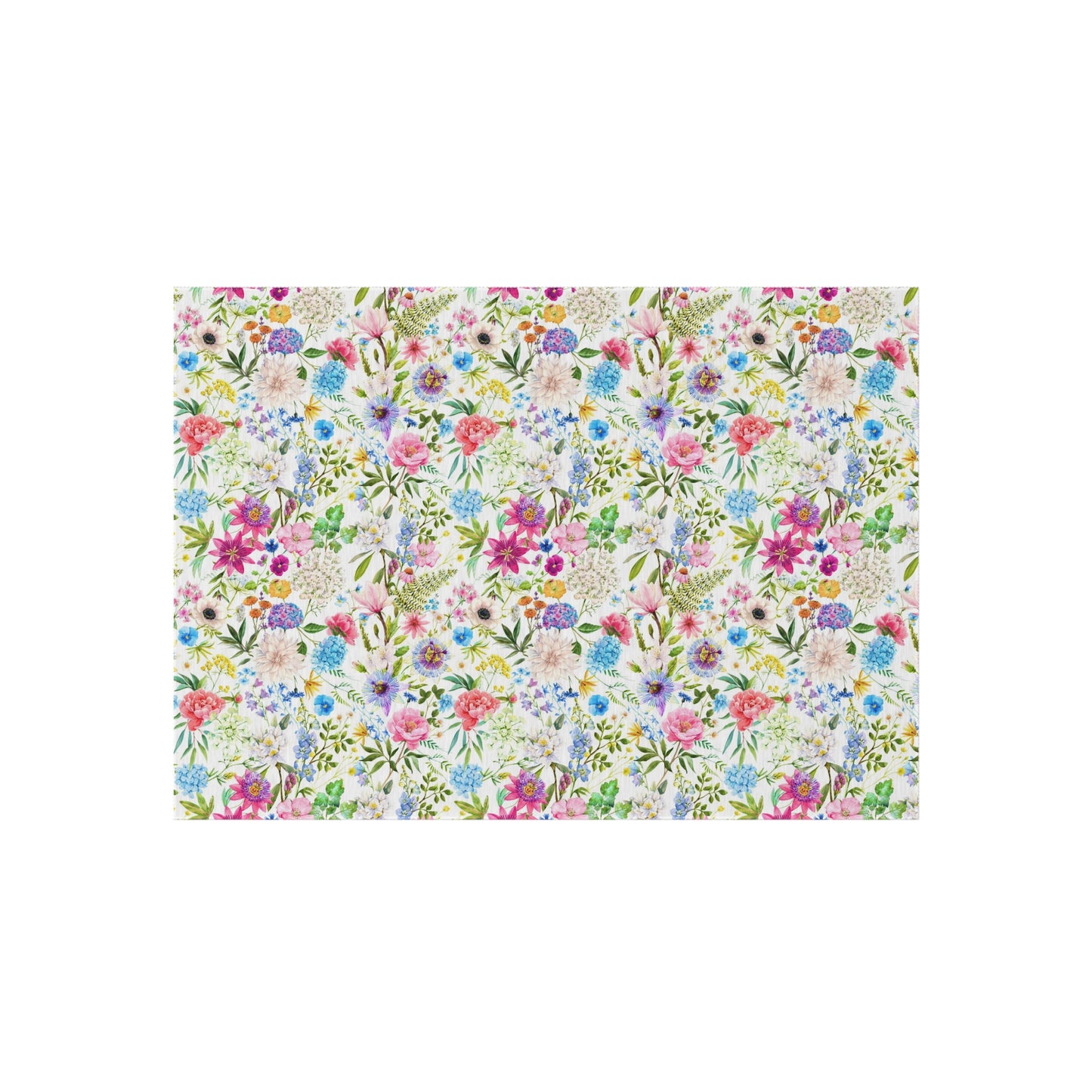 Floral Garden Outdoor Rug