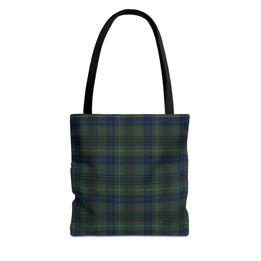 Hunting Stewart Plaid Tote Bag