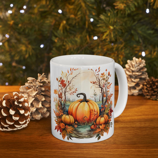Pumpkin Patch Ceramic Mug | 11oz