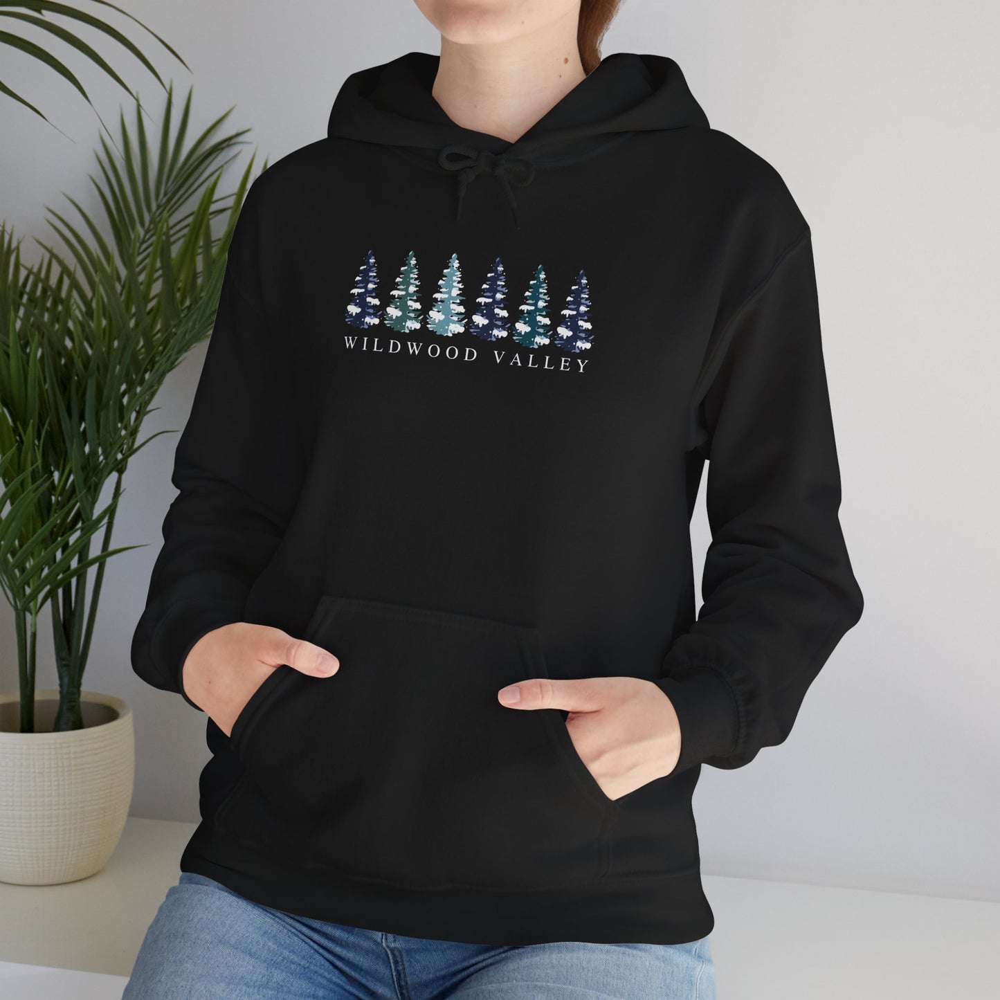 Wildwood Valley Winter Woodland Hoodie