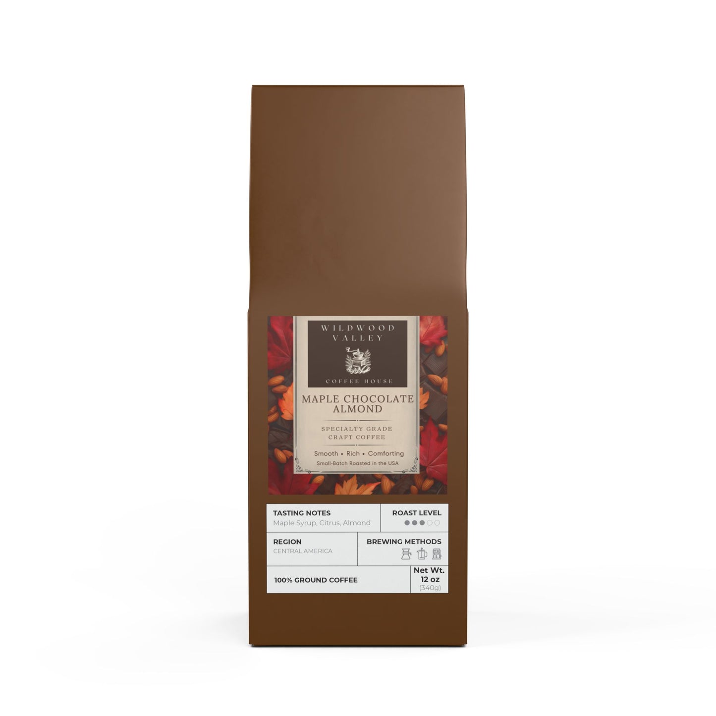 Maple Chocolate Almond Coffee Blend | Medium Roast