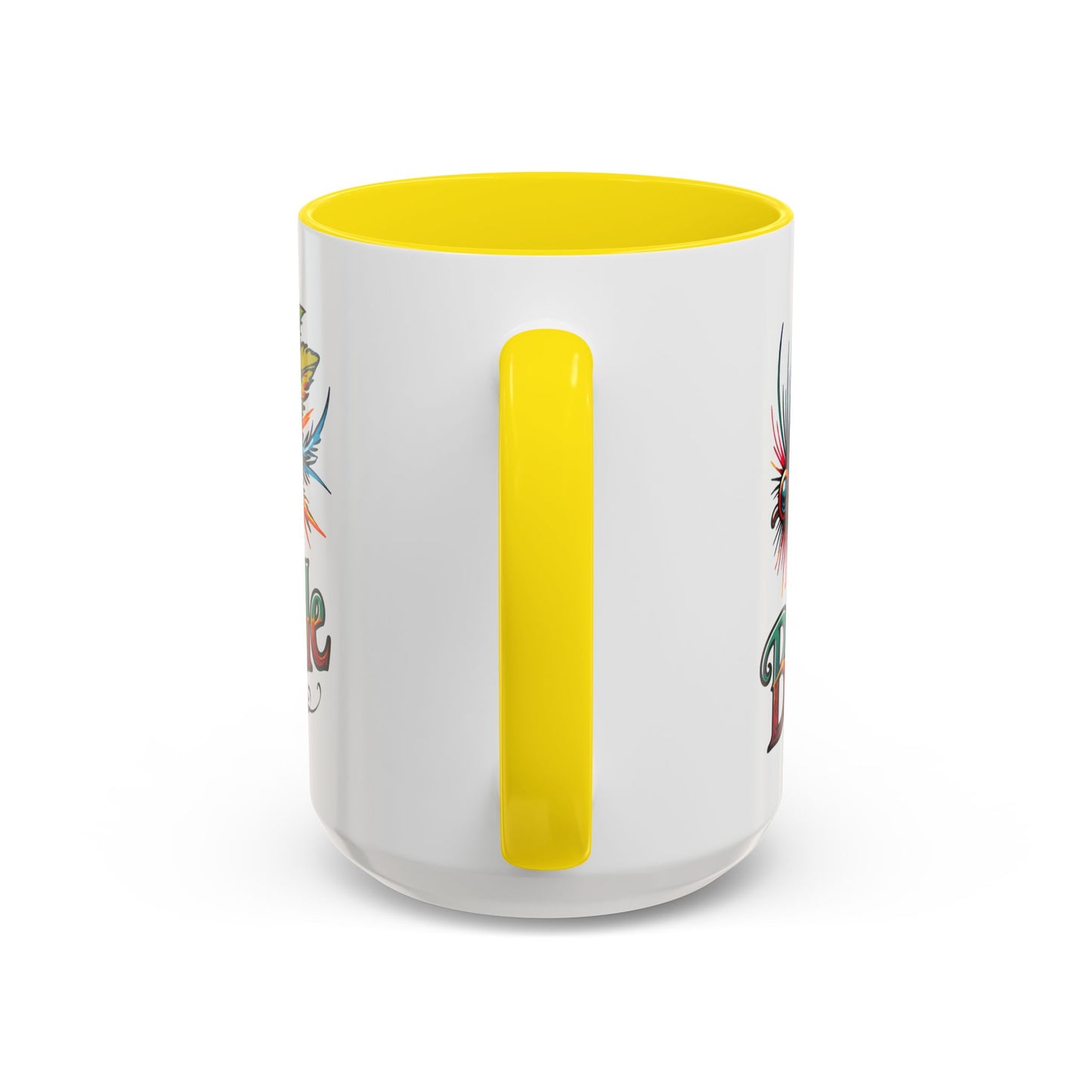 Fishing Lure “Bite Me” 15oz Accent Coffee Mug
