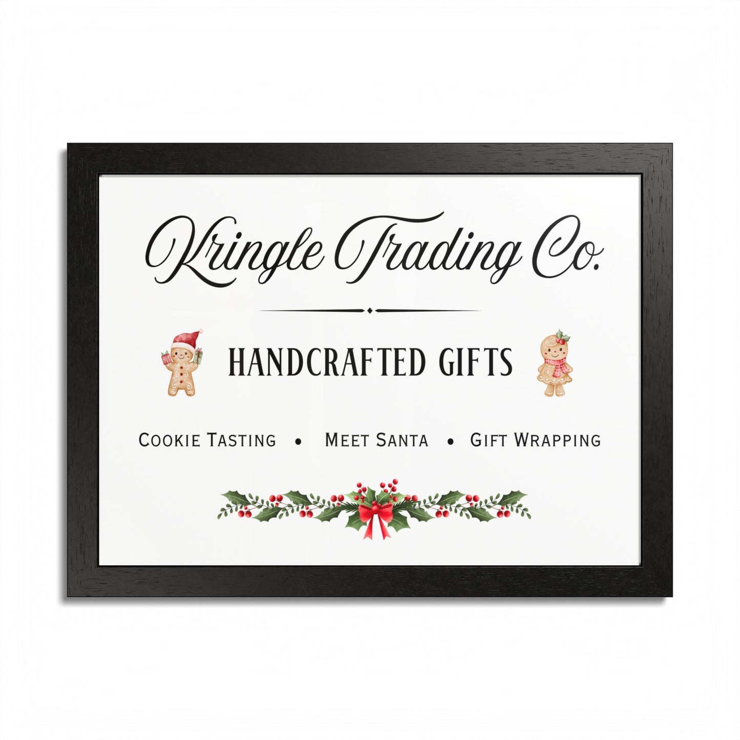 Kringle Trading Company Framed Wall Art