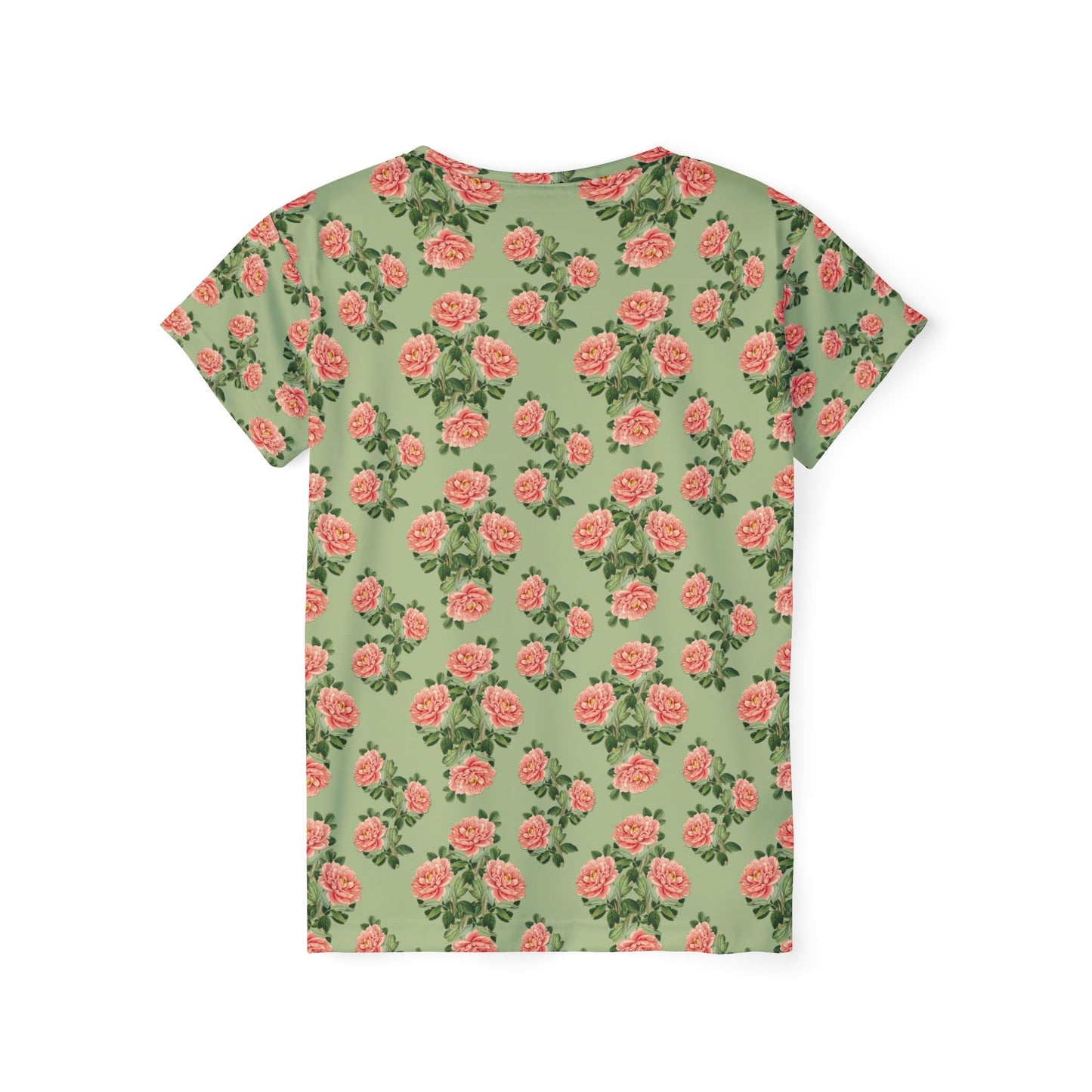 Floral Pink Rose Women's Tshirt