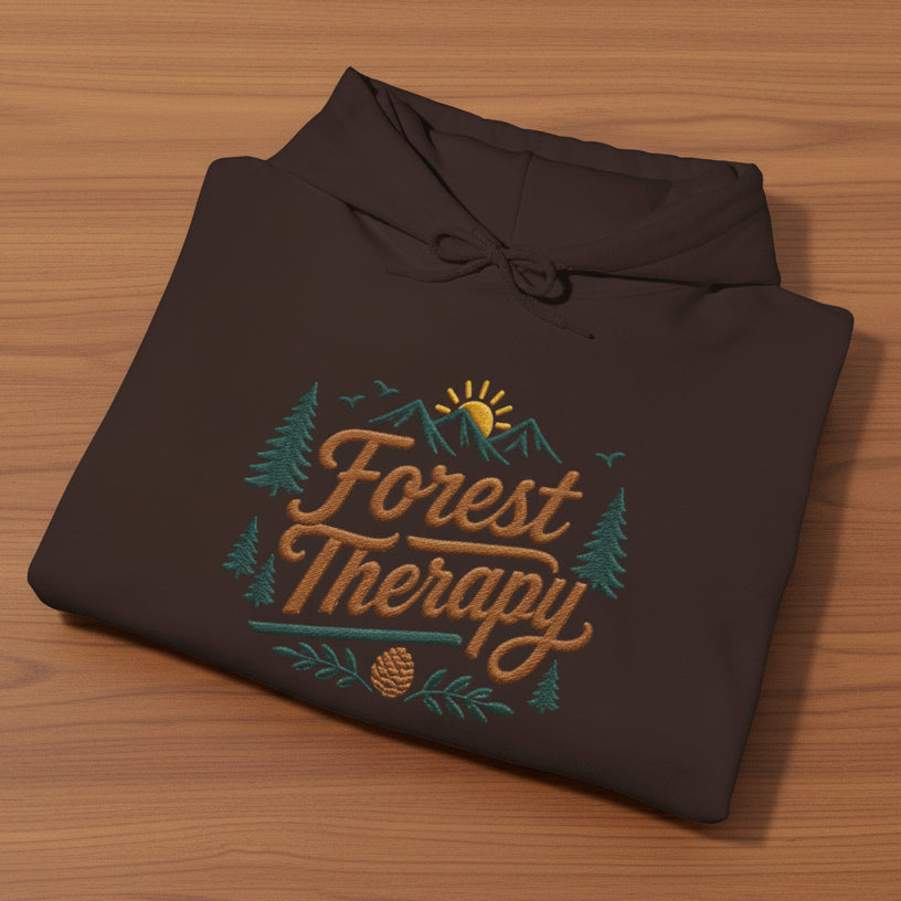 Forest Therapy Embriodered Hoodie