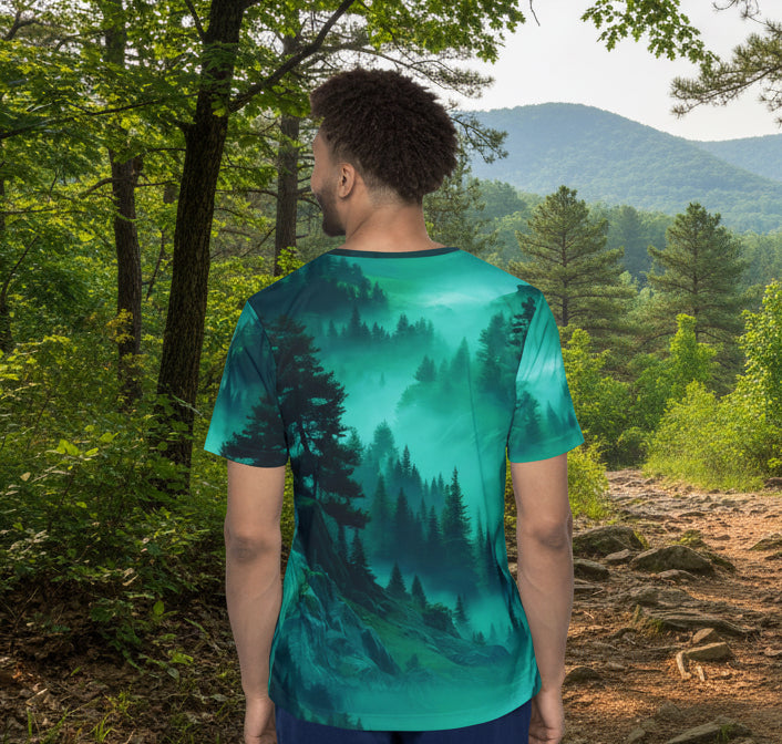 Forest Mist Athletic Tee