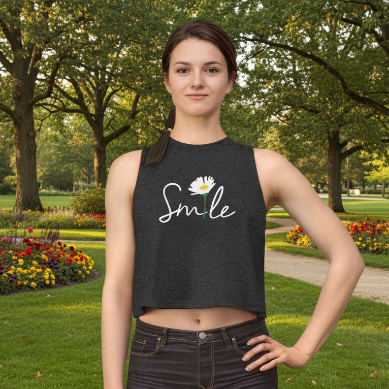 Smile Daisy Crop Top