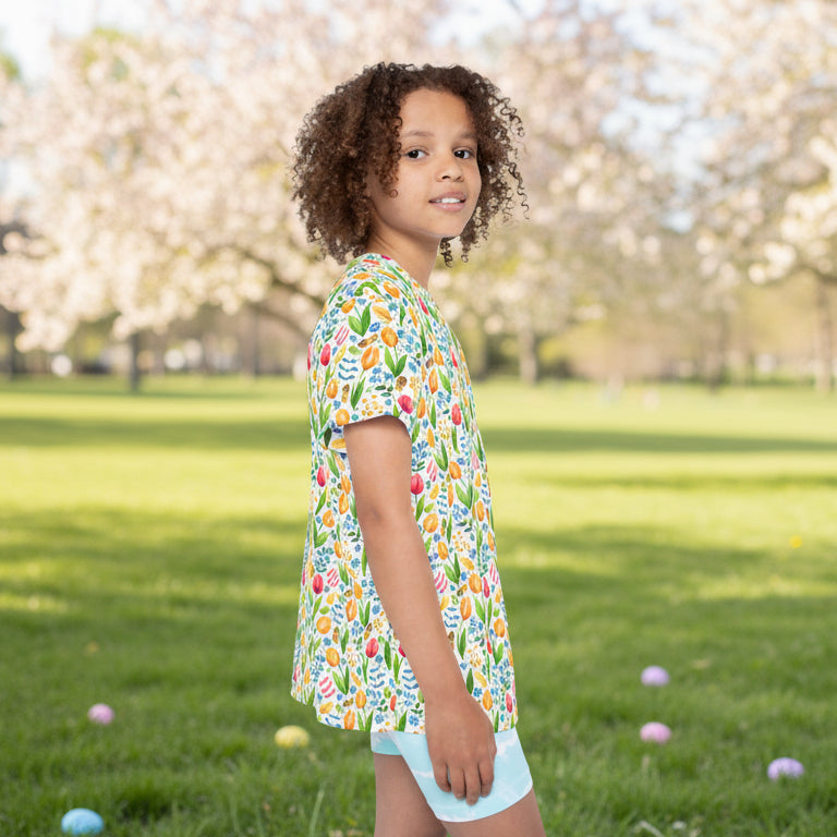 Kids Easter All-Over Print Jersey