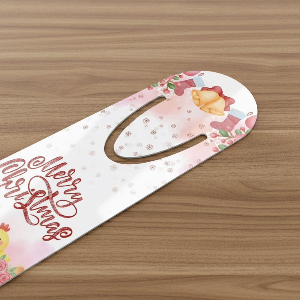 Christmas Penguin Bookmark