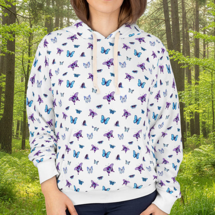 Butterfly Print Hoodie
