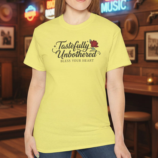 Tastefully Unbothered Bless Your Heart T-Shirt