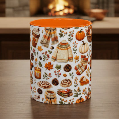 Autumn Icons 11oz Mug