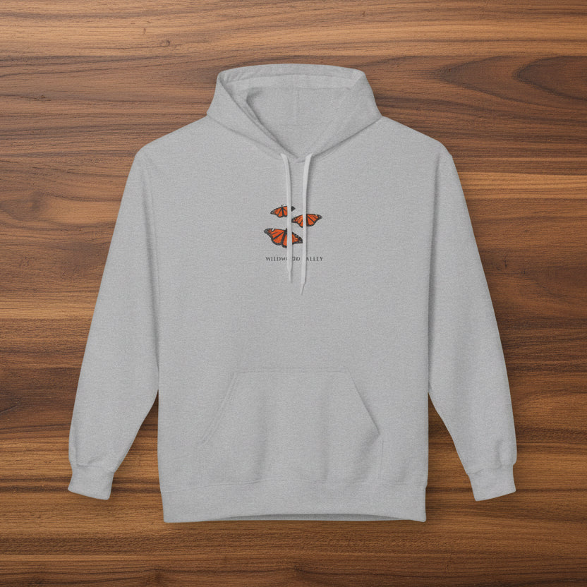 Monarch Butterflies Wildwood Valley Hoodie