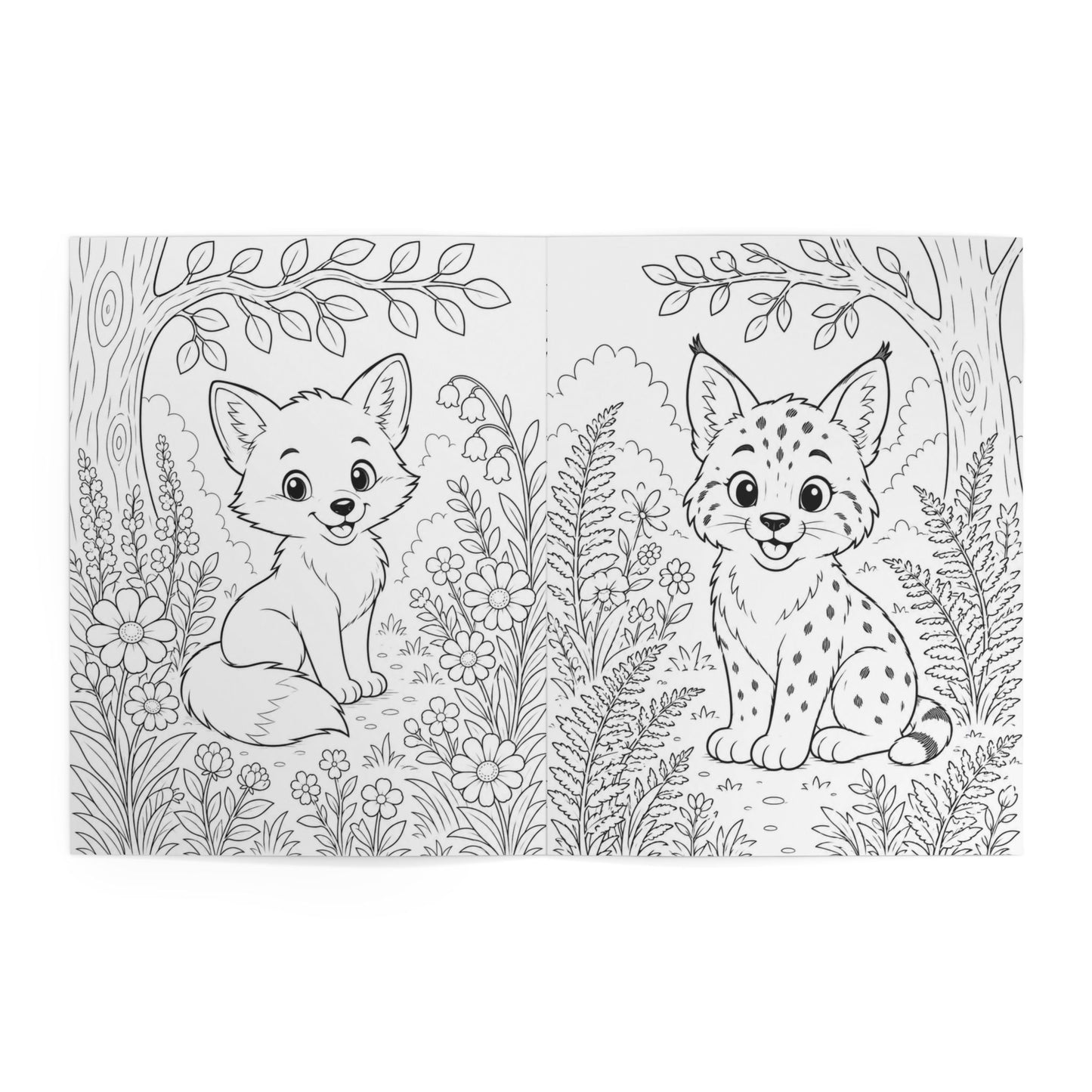 Wildwood Valley Coloring Book