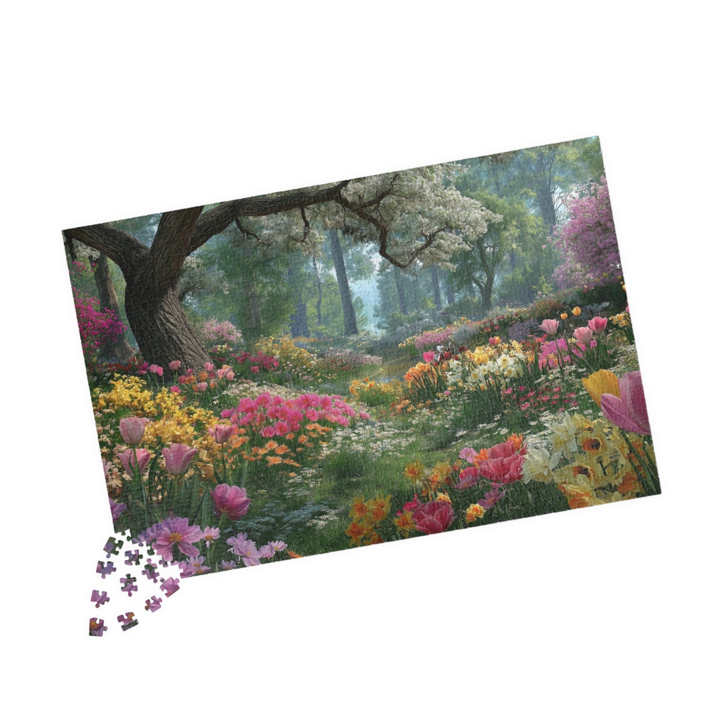 Spring Forest Jigsaw Puzzle — 110/252/520/1014 pcs