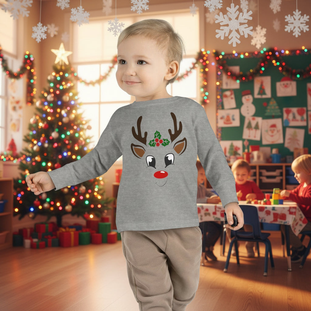 Toddler Reindeer Long Sleeve Tee