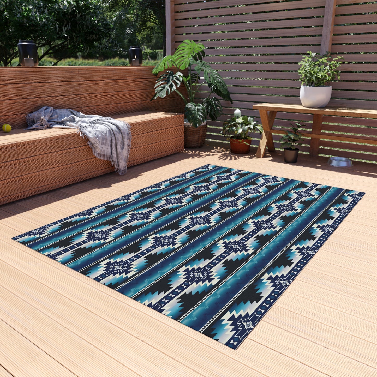 Southwest Stripe Outdoor Rug