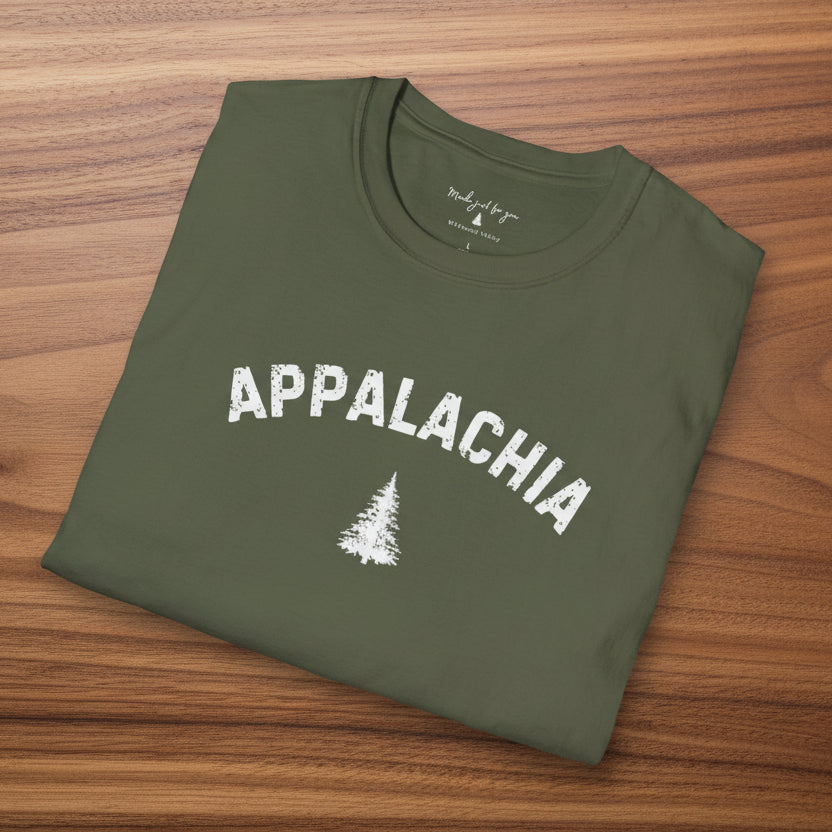 Appalachia Distressed Soft Style T-Shirt