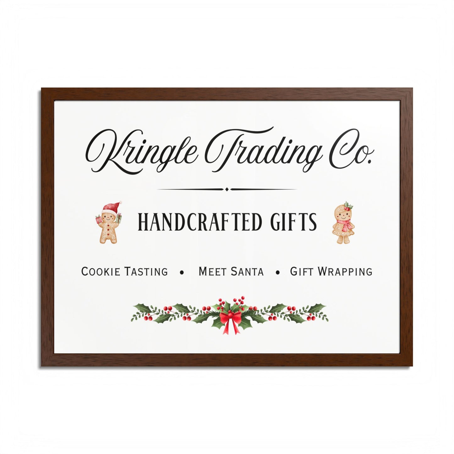 Kringle Trading Company Framed Wall Art