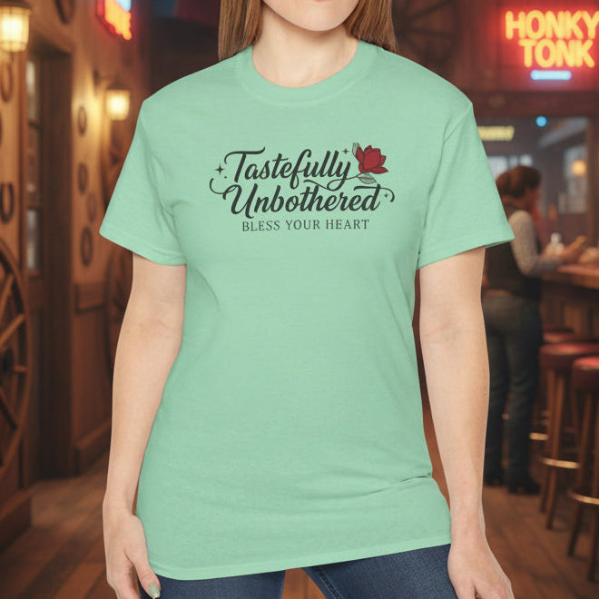 Tastefully Unbothered Bless Your Heart T-Shirt
