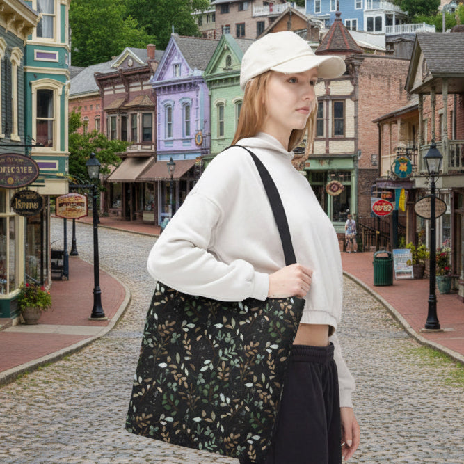 Botanical Night Tote Bag