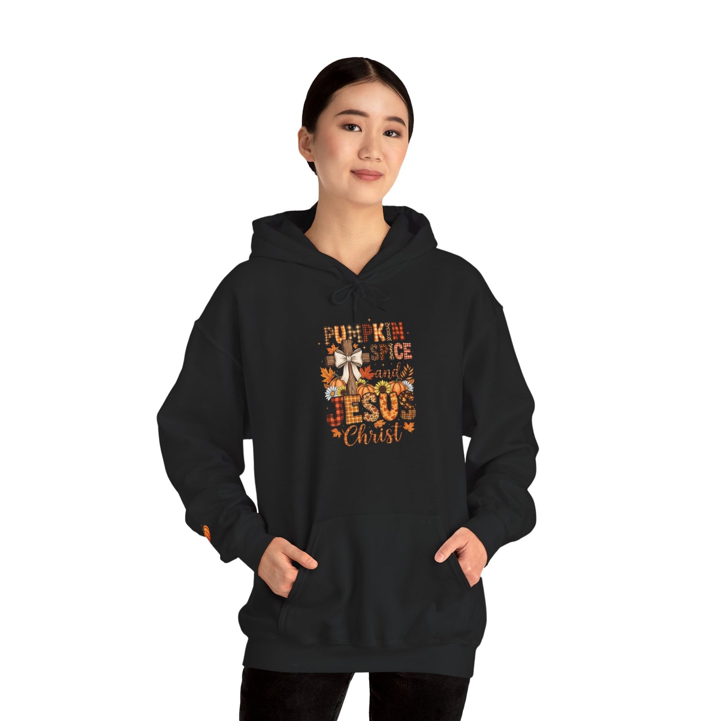 Pumpkin Spice and Jesus Christ Fall Hoodie