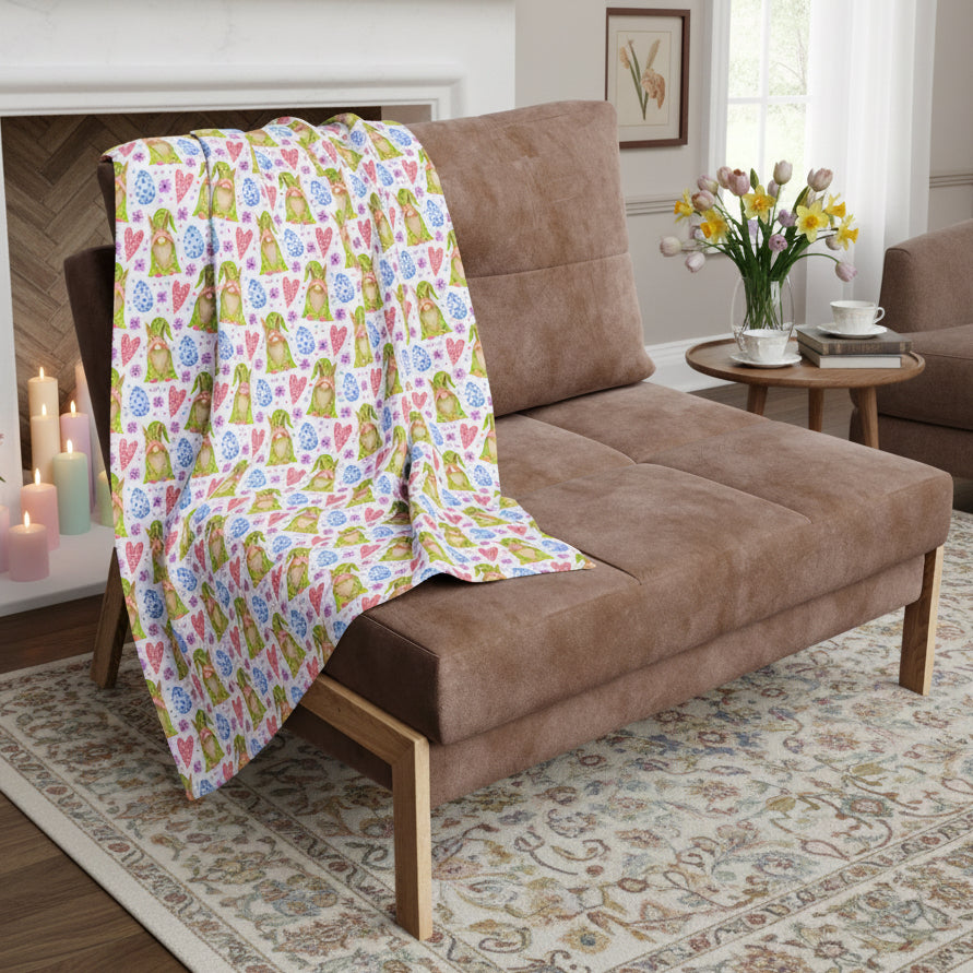 Easter Gnomes Arctic Fleece Blanket