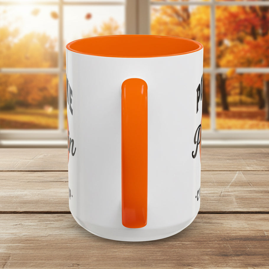 Pour Some Pumpkin On Me, 15oz Accent Mug