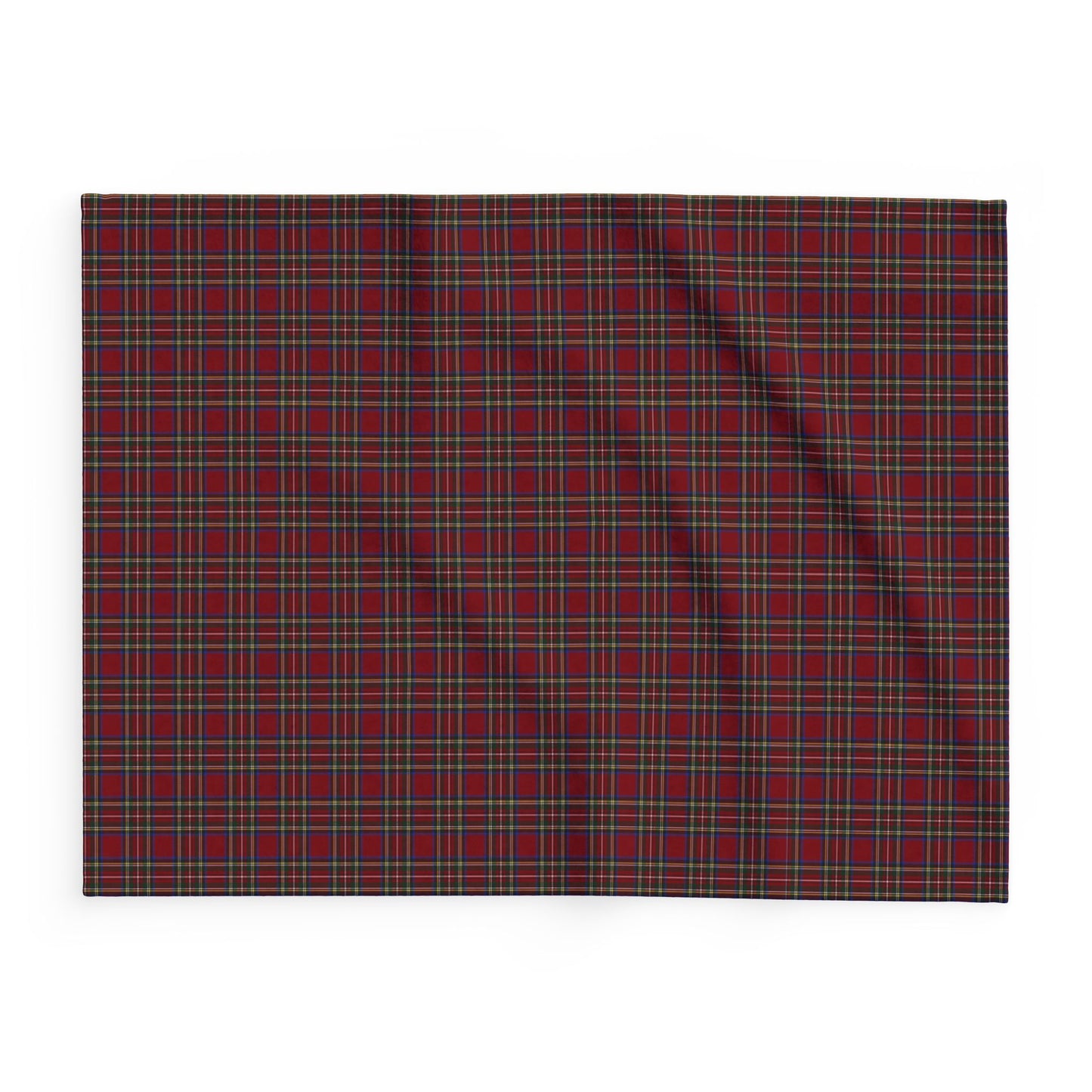 Christmas Eve Plaid Arctic Fleece Blanket