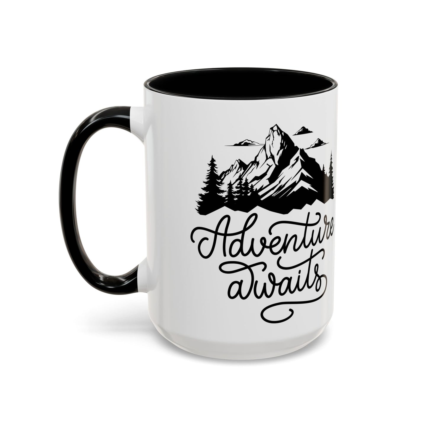 Adventure Awaits 15oz Accent Coffee Mug