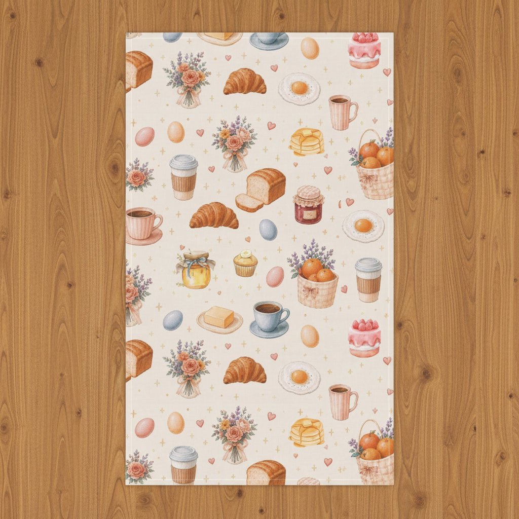 Sunday Morning Tea Towel