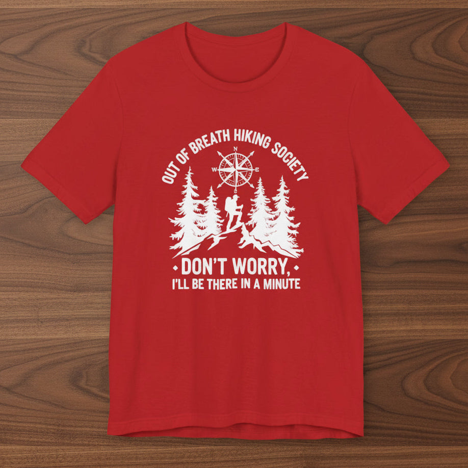 Out of Breath Hiking Society T-Shirt